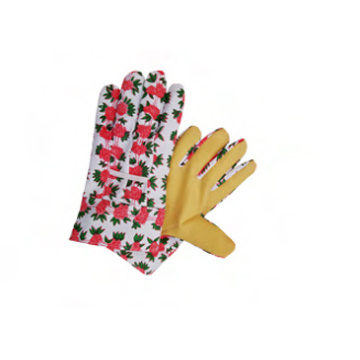 PVC Impregnated Palm Cotton Work Gloves-2701